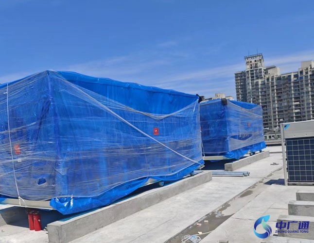 風冷熱泵機組降噪工程技術(shù)方案-長寧檔案館